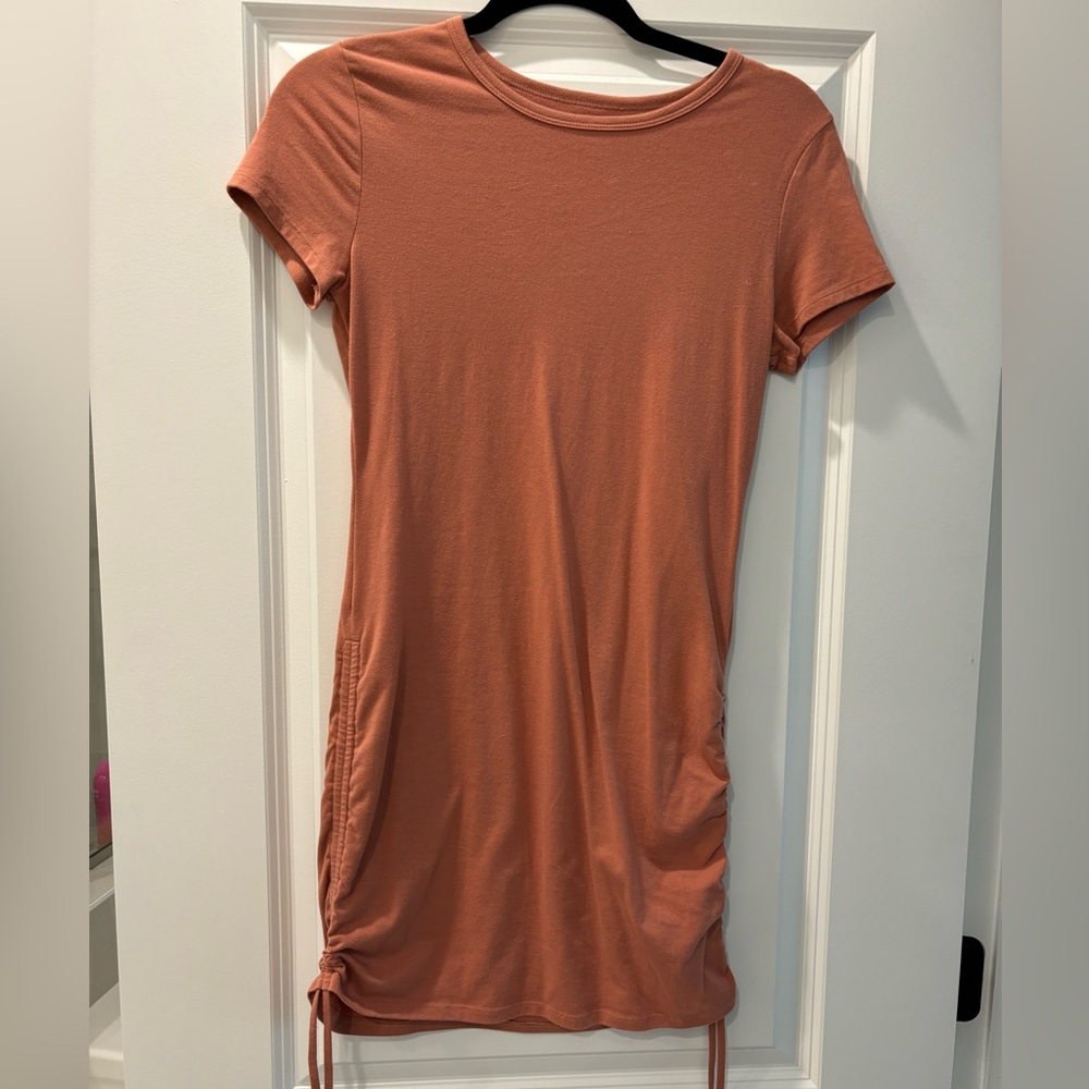 Wild Fable Terracotta Short Sleeve TShirt Dress